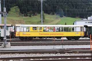 Foto der RhB B 2111 „Offene Aussichtswagen“