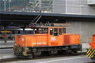 Foto der RhB Ge 3/3 215