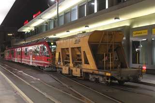Foto der RhB Xac 9433 „Kieswagen“