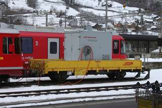 Foto der RhB Xk 9362 „Transportwagen“