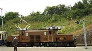 Foto der RhB Ge 6/6 I 415 „Rhätisches Krokodil“