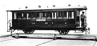 Foto der RhB AB 3 „Landquart–Davos-Bahn“