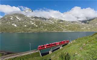 Foto der RhB ABe 8/12 3505 „Allegra“