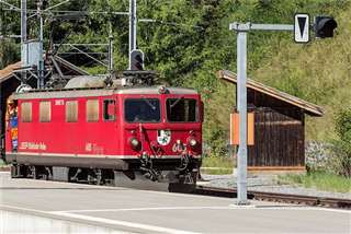 Foto der RhB Ge 4/4 I 605 „Silvretta“