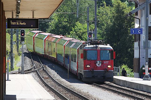 Foto: Ge 4/4 II 617 „Ilanz“