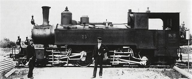 Foto der RhB G 2/3+2/2 25