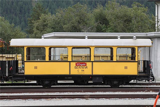 Foto der RhB C 114 „La Bucunada“