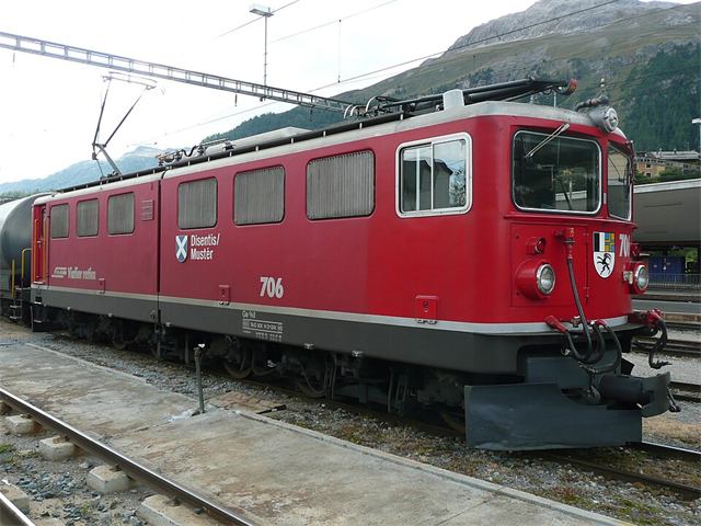 Foto: Ge 6/6 II 706 „Disentis/Mustér“