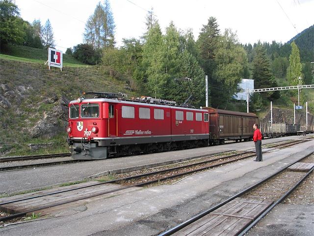 Foto: Ge 6/6 II 707 „Scuol“