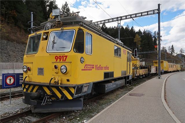 Foto der RhB Xm 2/2 9917