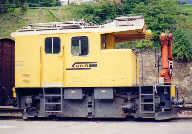 Foto der RhB Te 2/2 75