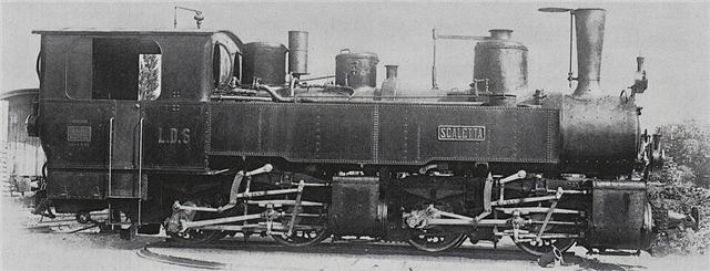 Foto der RhB G 2×2/2 6 „Scaletta“